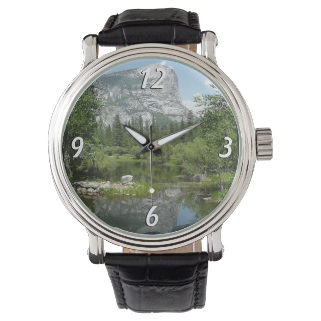 Mirror Lake View in Yosemite National Park Watch (Front)