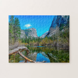 Mirror Lake Yosemite California. Jigsaw Puzzle