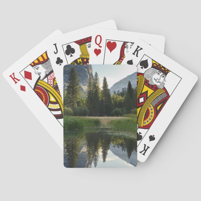Mirror Lake, Yosemite Playing Cards (Back)
