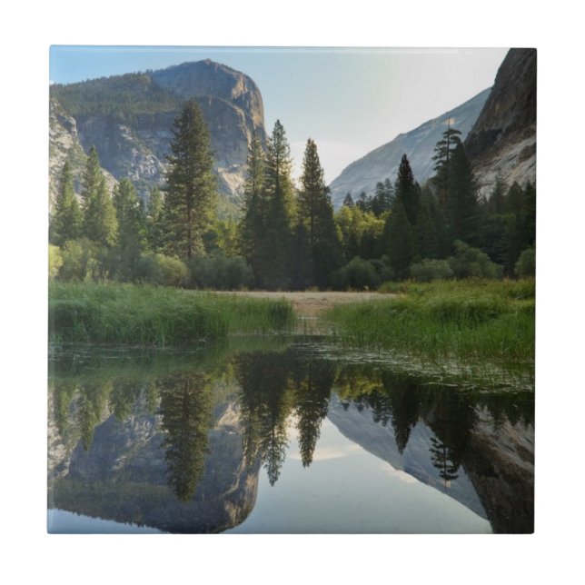 Mirror Lake, Yosemite Tile (Front)