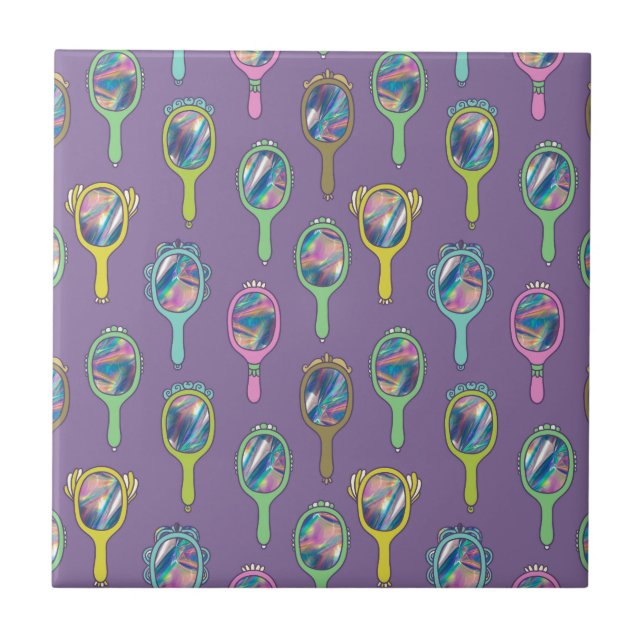 mirror mirror ceramic tile (Front)
