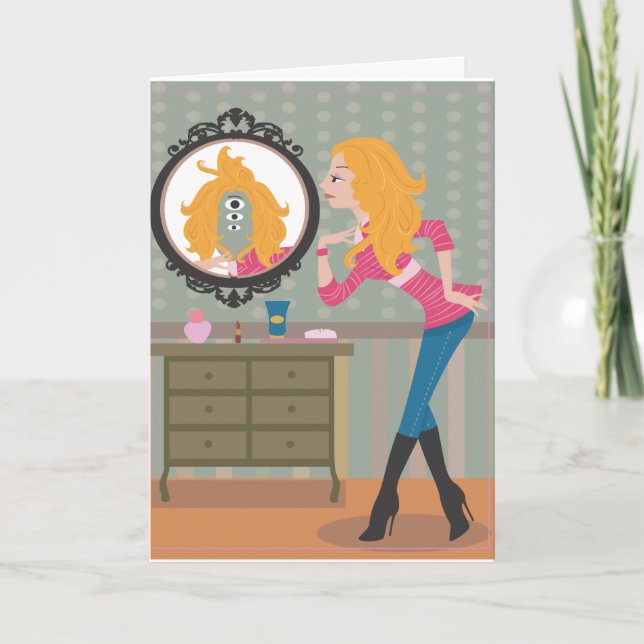 Mirror Mirror On The Wall Card (Front)