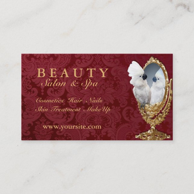 Mirror On The Wall - Business Card (Front)