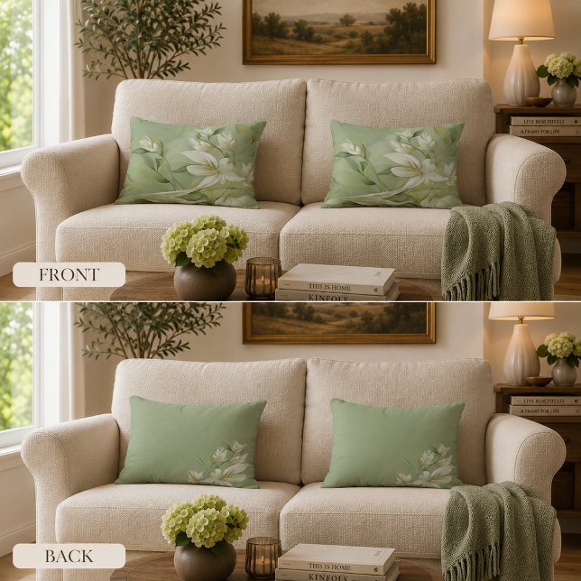 Mirror People Decorative Cushion (Mirror People Accent Pillow
(Front and Back))