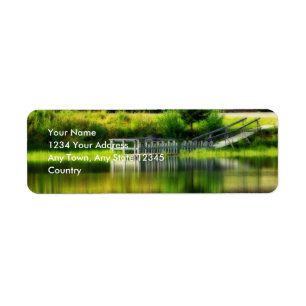 Mirror Pond Return Address Label