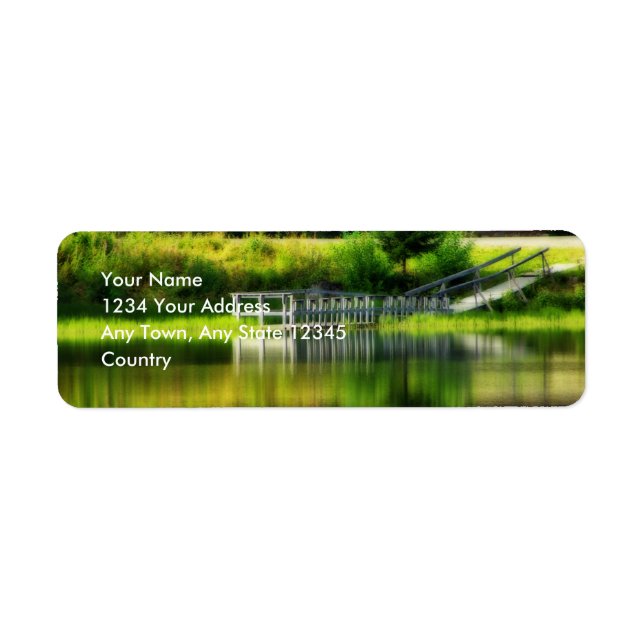 Mirror Pond Return Address Label (Front)
