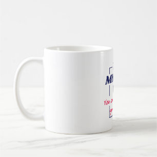 Mirror Reflection Mindset Motivational Design Coffee Mug