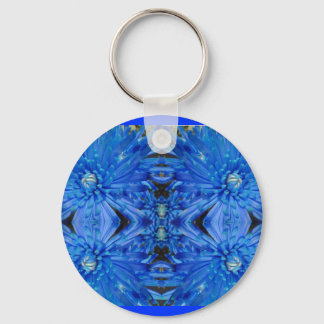 Mirrored big blue Keychain