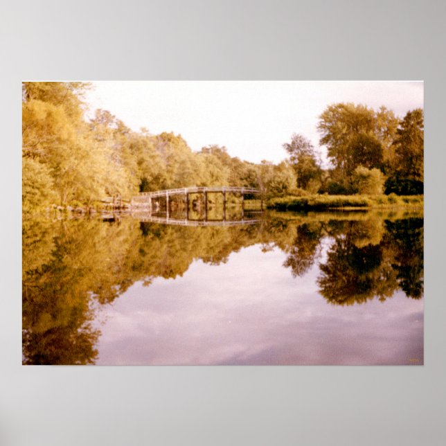 Mirrored Bridge Poster (Front)