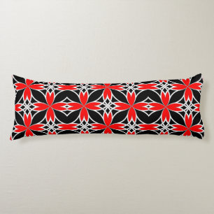 Mirrored Celtic ( Red Invert ) Body Cushion