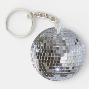 Mirrored Disco Ball 1 Key Ring