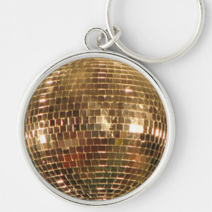 Mirrored Disco Ball 2 Key Ring