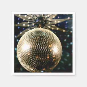 Mirrored Disco Ball 3 Napkin