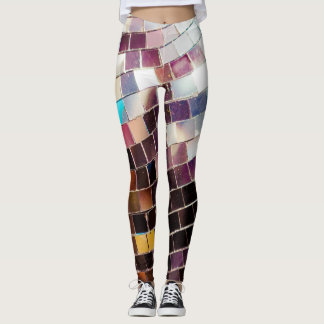 Mirrored Disco Ball Leggings