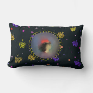 Mirrored dreams lumbar cushion