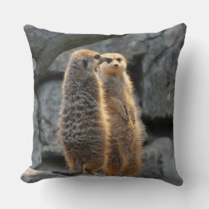 Mirrored Meerkats Cushion
