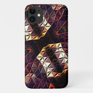 Mirroring of triangles generating strange shapes iPhone 11 case