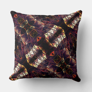Mirroring of triangles generating strange shapes cushion
