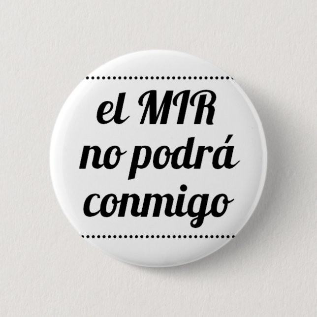 MIR's Pin won't be with me (Front)