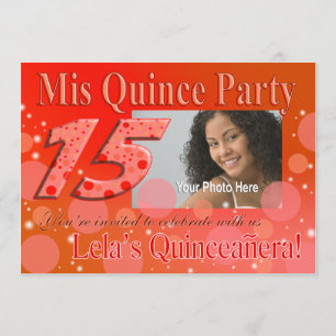 Mis Quince I Photo Party Invitation
