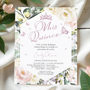 Mis Quince   Photo Quinceañera Spanish Invitation