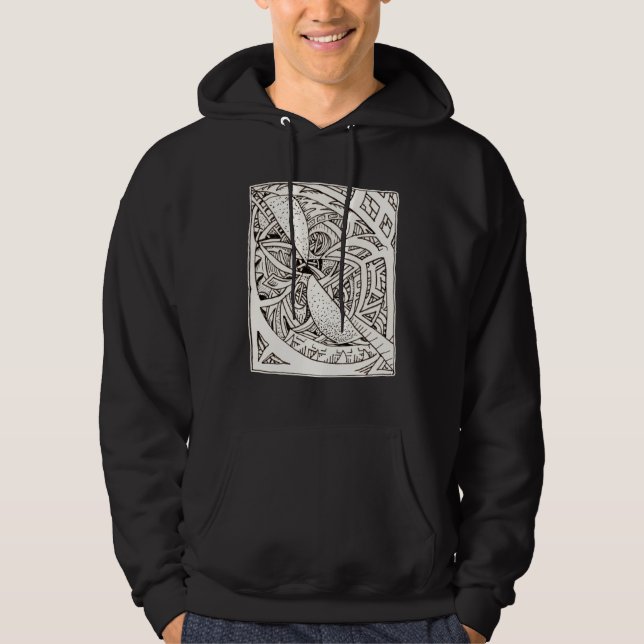 Mis-spliced, by Brian Benson Hoodie (Front)