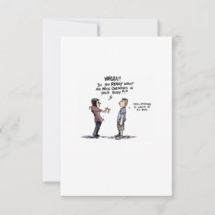 'Mis-treat' Funny Cancer Card