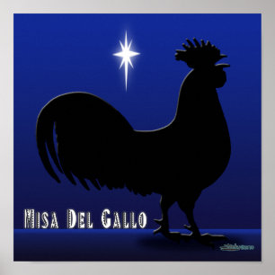 Misa Del Gallo Poster