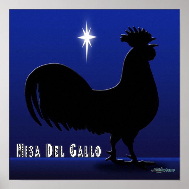 Misa Del Gallo Poster (Front)