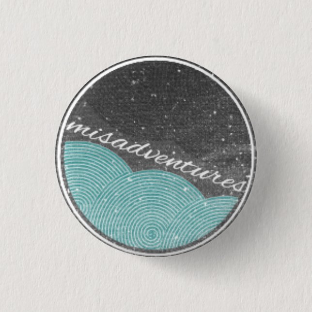 "Misadventures" Button (Front)