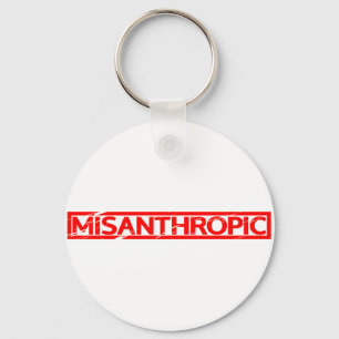 Misanthropic Stamp Key Ring
