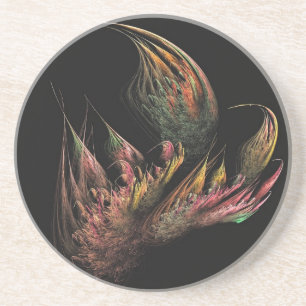 Misc Series-16---Pink Black Coaster 1 of colours