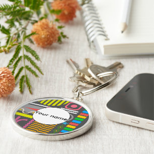 Misc shapes key ring