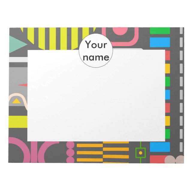 Misc shapes notepad (Front)