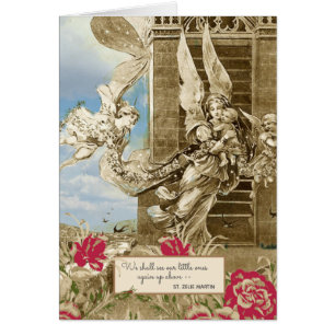 Miscarriage baby vintage angel Religious