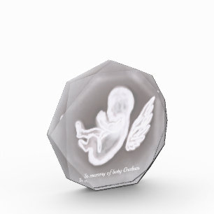 Miscarriage Memorial Snow Angel  Photo Block