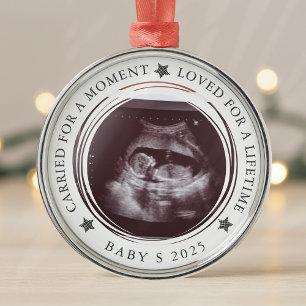Miscarriage Photo Memorial Metal Ornament