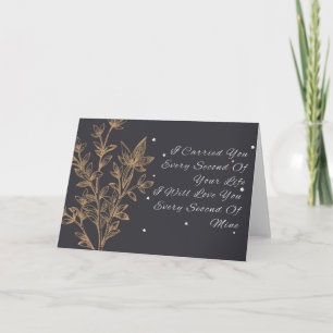Miscarriage Sympathy Card - Stillbirth Card
