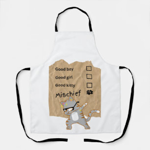 Mischeif cats apron