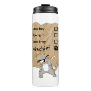 Mischeif cats thermal tumbler