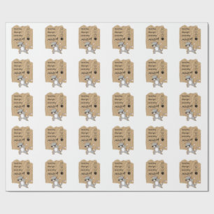 Mischeif cats wrapping paper