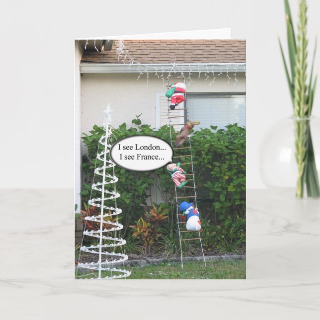 Mischief Elf Christmas Card (Front)