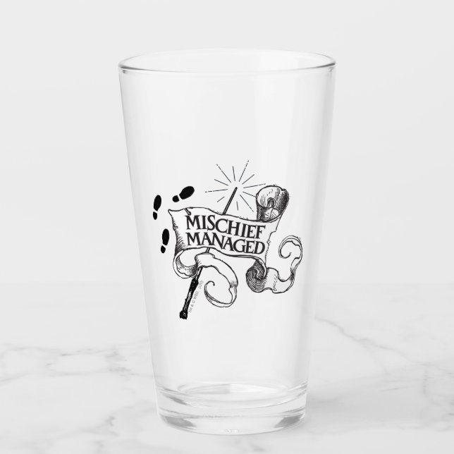 Mischief Managed Glass (Front)