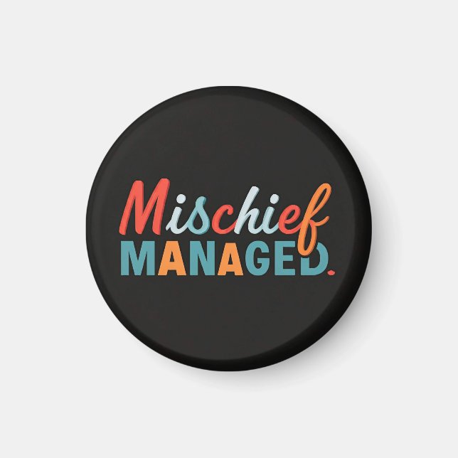 Mischief Managed  Magnet (Front)