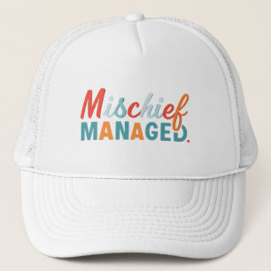 Mischief Managed  Trucker Hat