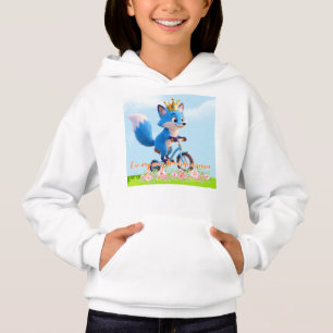 Mischievous Fox Unicycle Cute Animal Illustration