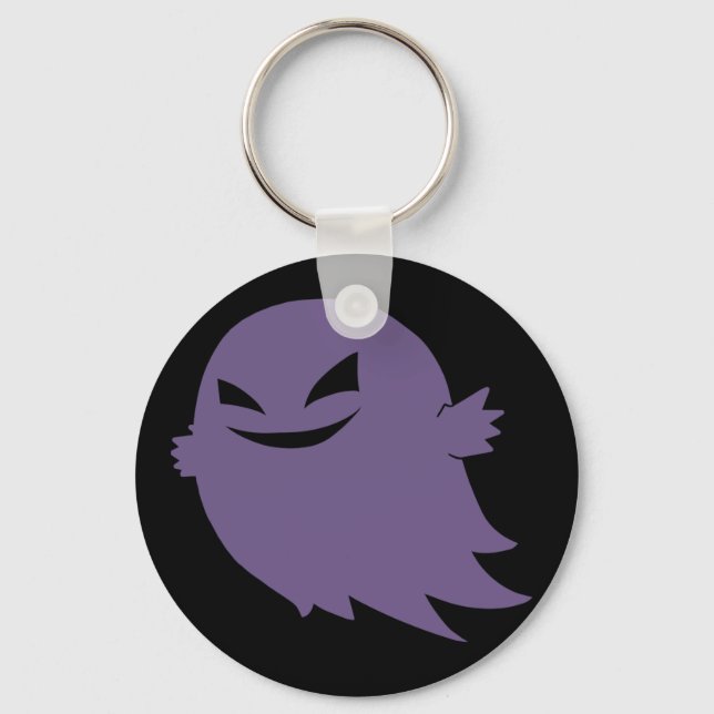 Mischievous Ghost Key Ring (Front)