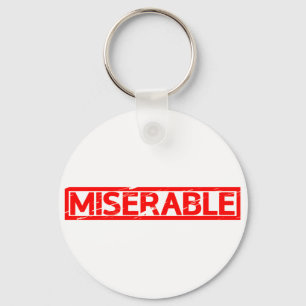 Miserable Stamp Key Ring