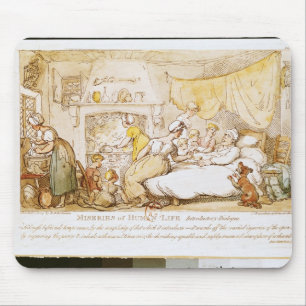 Miseries of Human Life: Introductory Dialogue Mouse Pad