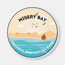 Misery Bay Ontario Provincial Park Magnet